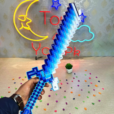 MINE CRAFT LIGHT & MUSIC SWORD